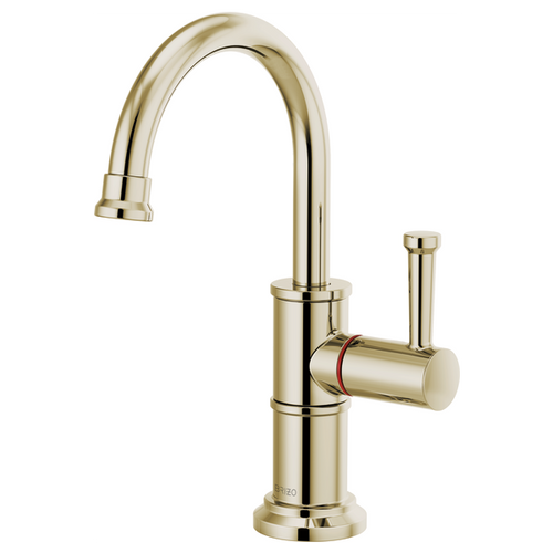 Brizo ARTESSO® Instant Hot Faucet with Arc Spout in Polished Nickel