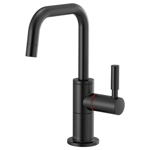 Brizo ODIN® Instant Hot Faucet with Square Spout in Matte Black - Royal ...