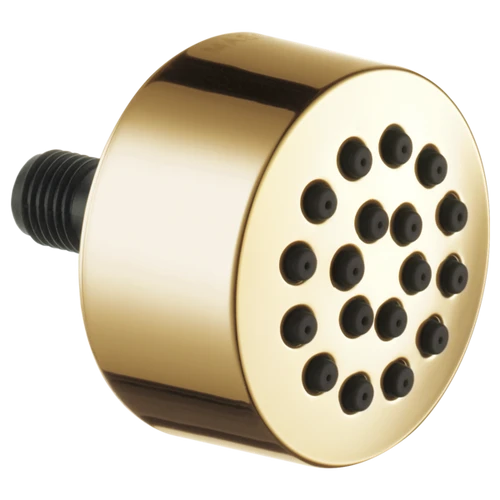 Brizo MAX HydraChoice™ Massaging Spray Head with H2Okinetic® Technology in Polished Gold