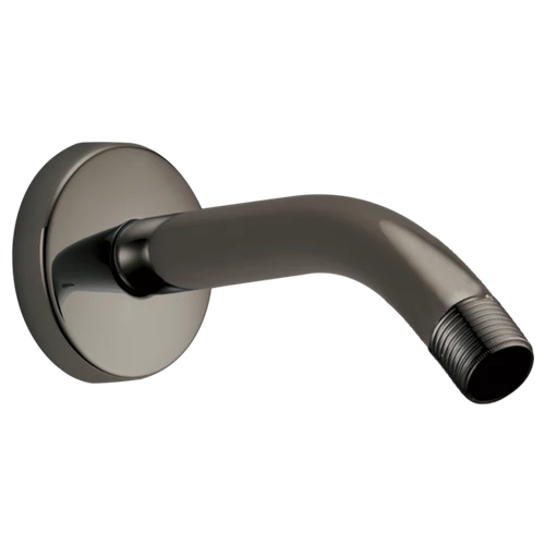 BRIZO 7" SHOWER ARM AND FLANGE in Brilliance Black Onyx