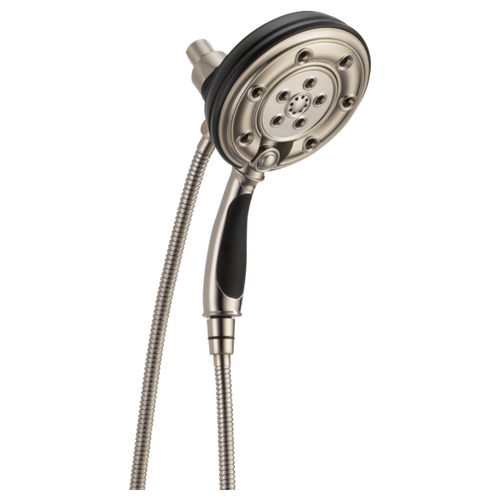 Brizo BRIZO Classic Round H2Okinetic® Multi-Function Hydrati® 2|1 Shower in Luxe Nickel /Matte Black