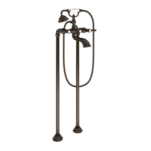Moen Oil Rubbed Bronze Two-Handle Tub Filler Includes Hand Shower