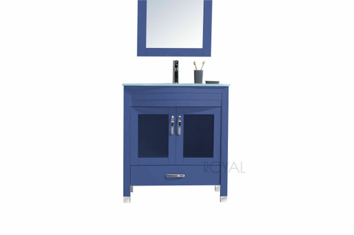 Royal Juno 36 inch Blue Bathroom Vanity