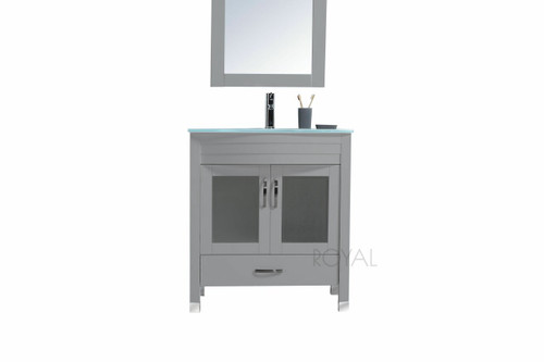 Royal Juno 36" Gray Bathroom Vanity - Modern & Stylish
