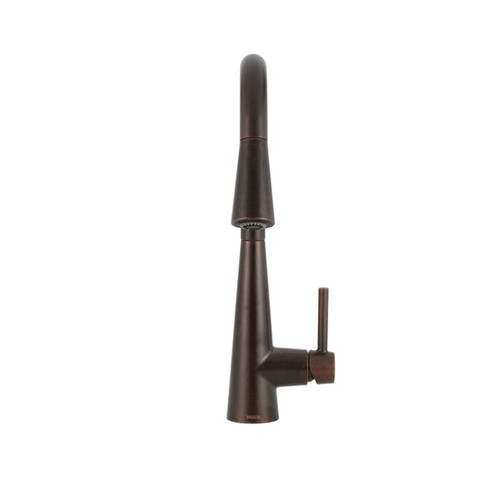 Moen Sleek Oil Rubbed Bronze One-Handle Pulldown Kitchen Faucet