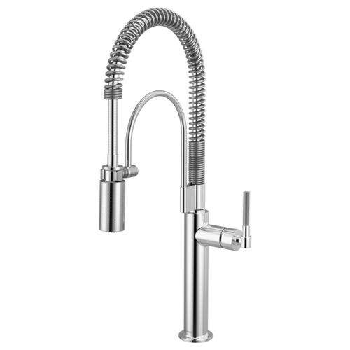 Brizo Litze® Semi-Professional Kitchen Faucet - Knurled Handle - Polished Chrome
