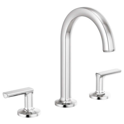 Brizo Kintsu® Widespread Lavatory Faucet with Arc Spout - Less Handles 1.2 GPM - Lever Handle - Polished Chrome Brizo Kintsu® Widespread Lavatory Faucet with Arc Spout - Less Handles 1.2 GPM - Lever Handle - Polished Chrome