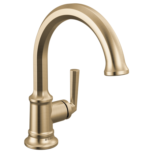 Brizo Beauclere™ Single-Handle Lavatory Faucet 1.2 GPM - Brilliance® Luxe Gold®
