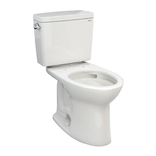 Toto Drake® Two-piece Toilet, 1.28 GPF, Elongated Bowl - Universal Height - Colonial White