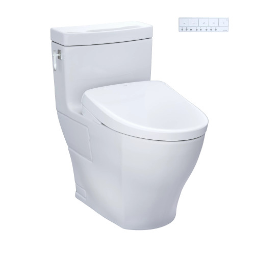 TOTO Aimes Washlet®+ S7A One-Piece Toilet in Cotton White