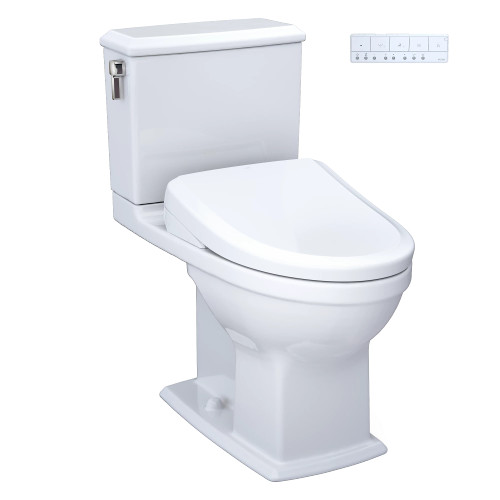Toto Connelly - Washlet®+ S7A Two-Piece Toilet - 1.28 GPF & 0.9 GPF - Cotton