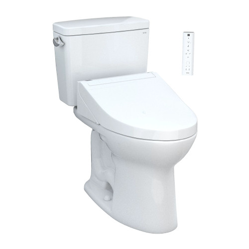 Toto Drake® Washlet®+ C5 Two-Piece Toilet - 1.6 GPF - Universal Height - Cotton