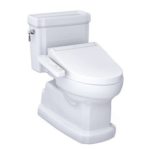 Toto Guinevere Washlet®+ C2 One-Piece Toilet - 1.28 GPF - Cotton