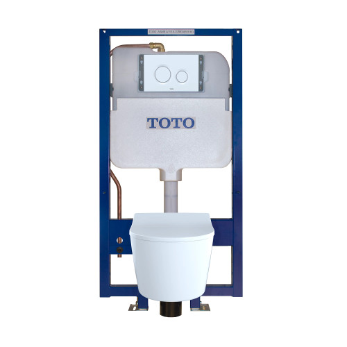 Toto RP Wall-Hung Toilet & In-Wall Tank System - 1.28/0.9 GPF