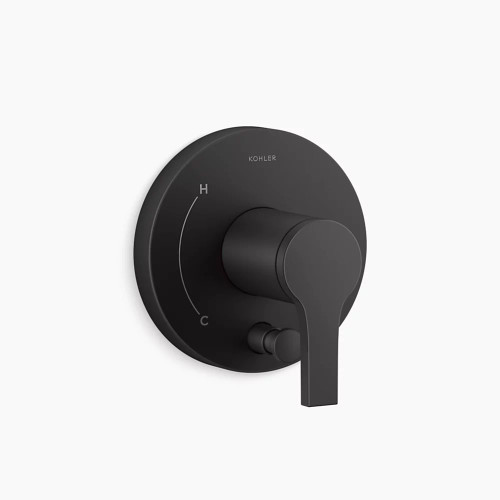 Kohler Elate® Rite-temp® Valve Trim With Diverter - Matte Black