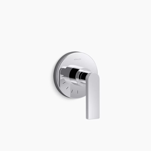 Kohler Composed® Mastershower® Volume Control Valve Trim With Lever Handle - Polished Chrome