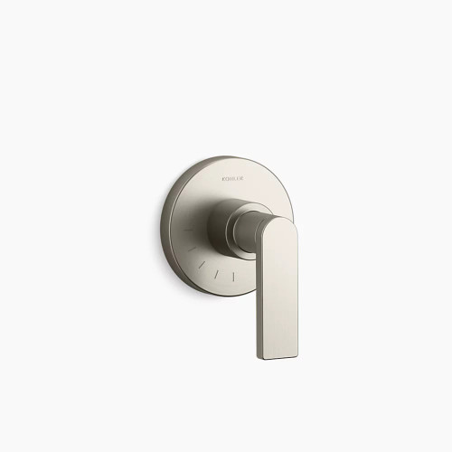Kohler Composed® Mastershower® Volume Control Valve Trim With Lever Handle - Vibrant Brushed Nickel