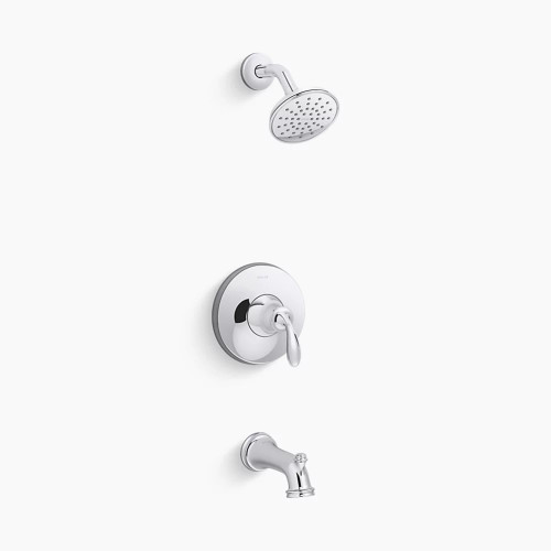Kohler Bellera Rite Temp Bath & Shower Trim Kit in Polished Chrome Kohler Bellera Rite Temp Bath & Shower Trim Kit in Polished Chrome