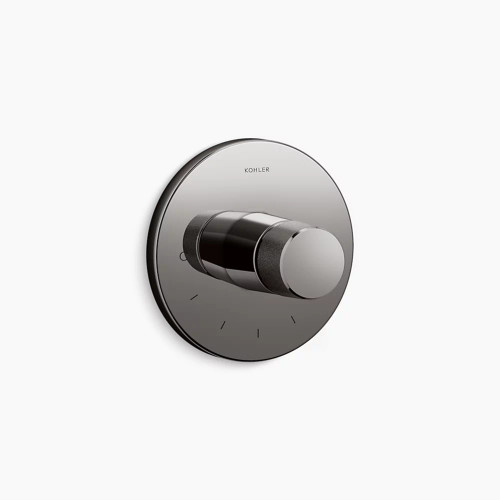 Kohler Components® Mastershower® Temperature Control Valve Trim With Oyl Handle - Vibrant Titanium