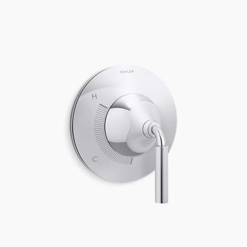 Kohler Tone™ Rite-temp® Valve Trim - Polished Chrome
