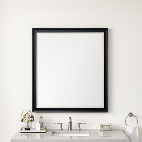 James Martin Vanities Glenbrooke 36" W x 40" H Transitional Rectangular Wood Framed Bathroom Wall Mirror