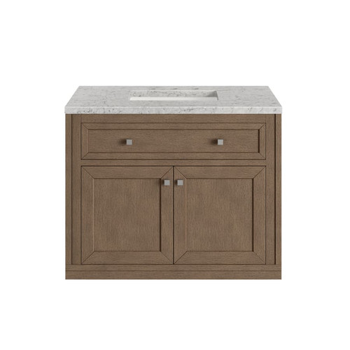 James Martin Vanities Chicago 36" Free Standing or Wall Mounted Single Basin Poplar Wood Vanity Set