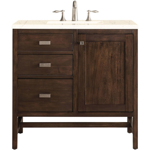 James Martin Vanities Addison 36" Free Standing Single Basin Hardwood Vanity Set