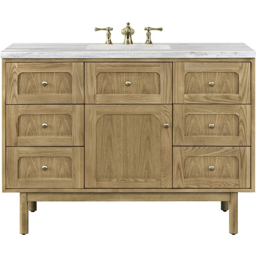 James Martin Vanities Laurent 48" Free Standing or Wall Mounted Single Basin Wood Vanity Set