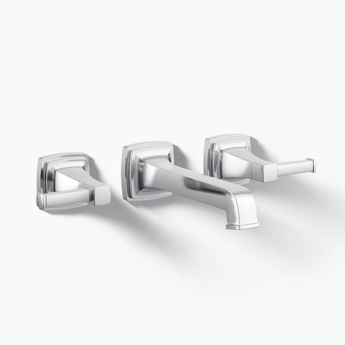 Kohler Riff® Wall-mount Bathroom Sink Faucet Trim, 1.2 Gpm - Polished Chrome