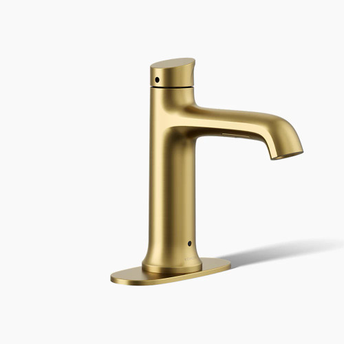 Kohler Tone™ Touchless Bathroom Sink Faucet, 1.2 Gpm - Vibrant Brushed Moderne Brass