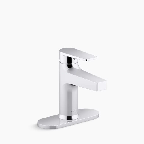 Kohler Taut Single-handle Bathroom Sink Faucet, 1.2 Gpm - Polished Chrome
