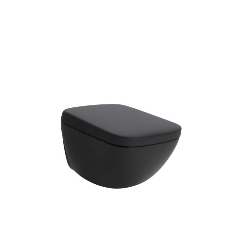 Toto NEOREST® WX1 Wall-Hung Toilet - 1.2 GPF & 0.8 GPF - Matte Black