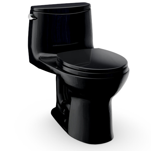 Toto Ultramax® One-Piece Toilet - 1.28 GPF, Round Bowl - Ebony