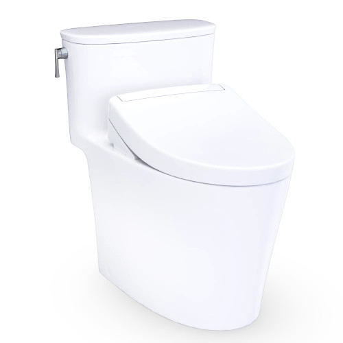 TOTO Aurora™ WASHLET®+ One-Piece Toilet - 1.28 GPF - Cotton