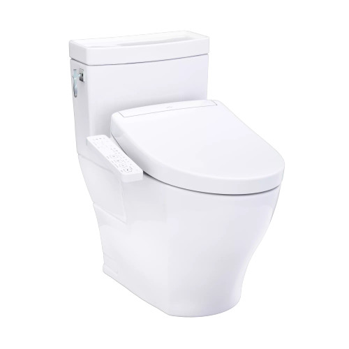 TOTO Aimes® WASHLET®+ S2 One-Piece Toilet - 1.28 GPF - Cotton