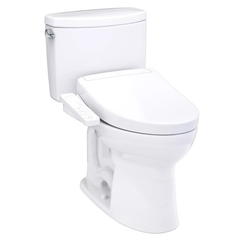 TOTO Drake® II 1G® WASHLET®+ S2 Two-Piece Toilet - 1.0 GPF - Cotton
