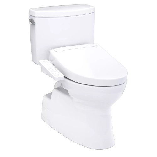 TOTO Vespin® II 1G® WASHLET®+ S2 Two-Piece Toilet - 1.0 GPF - Cotton