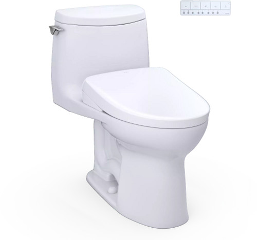 TOTO UltraMax II 1G WASHLET®+ S7A One-Piece Toilet - 1.0 GPF - Cotton
