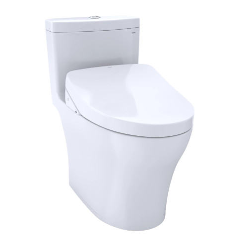 TOTO Aquia® IV - WASHLET®+ S550e One-Piece Toilet - 1.28 GPF & 0.9 GPF - New - Cotton