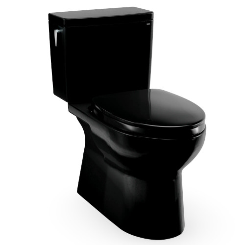 TOTO Glaston™ 1G® Two-Piece Toilet - 1.0 GPF - Ebony