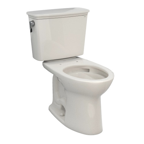 TOTO Drake® Transitional Two-piece Toilet, 1.28 GPF, Elongated Bowl - Sedona Beige