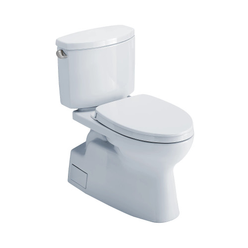 TOTO Vespin® II Two-Piece Toilet, Elongated Bowl - 1.28 GPF - WASHLET®+ Connection - Colonial White
