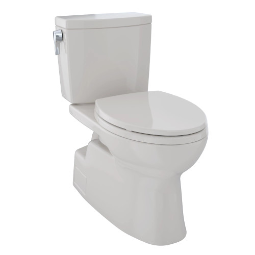 TOTO Vespin® II 1G Two-Piece Toilet, Elongated Bowl - 1.0 GPF - WASHLET®+ Connection - Sedona Beige