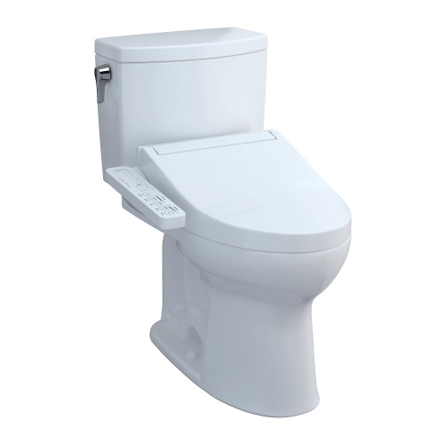TOTO Drake® II 1G WASHLET®+ C2 Two-Piece Toilet - 1.0 GPF - Cotton