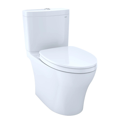 TOTO Aquia® IV Toilet - 1.0 GPF & 0.8 GPF, Elongated Bowl - Universal Height - Cotton