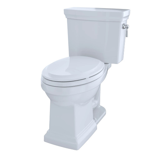 TOTO Promenade II 1G Two-Piece Toilet - 1.0 GPF with Right Hand Lever- Cotton