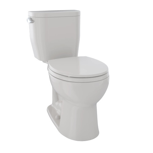 TOTO Entrada™ Close Coupled Round Toilet 1.28GPF - Sedona Beige
