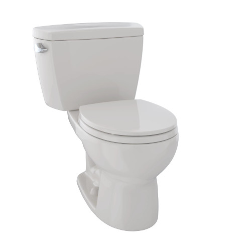 TOTO Drake® Two-Piece Toilet, 1.6 GPF, Round Bowl - Sedona Beige
