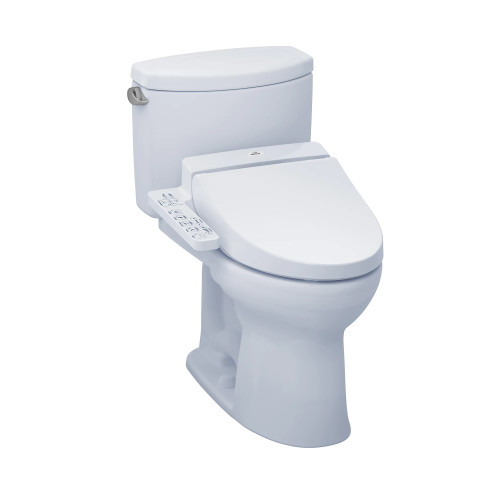 TOTO Drake® II WASHLET®+ C100 Two-Piece Toilet - 1.28 GPF - Cotton