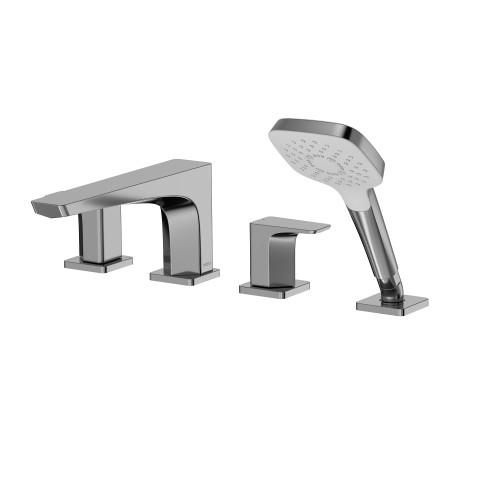 TOTO GE Four-hole Roman Tub Filler Trim - Polished Nickel